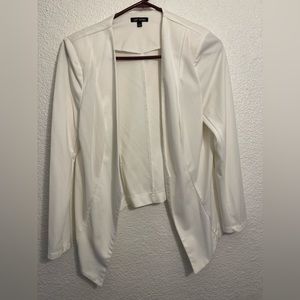 White blazer size L
